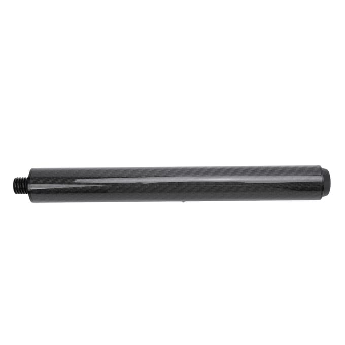 Biljart Pool Keu Verlengstuk 10 Inch Koolstofvezel Pool Keu Verlengstok met Achterplug voor gray