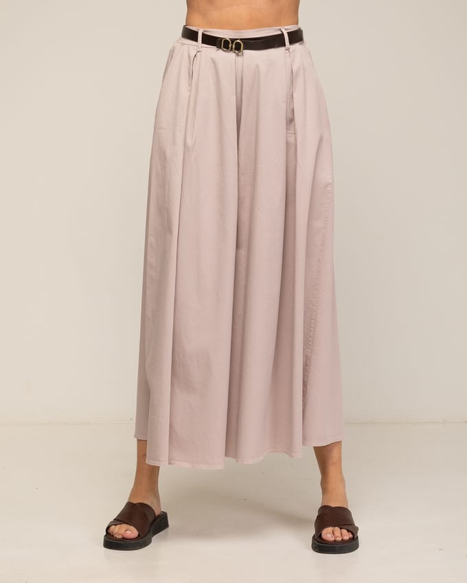 Wijde broek met steekzakken