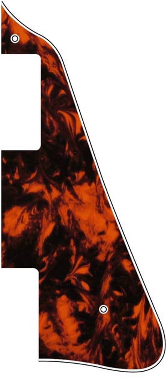 Boston LP-313-MO pickguard, LP-model, standard, 3 ply, marble orange