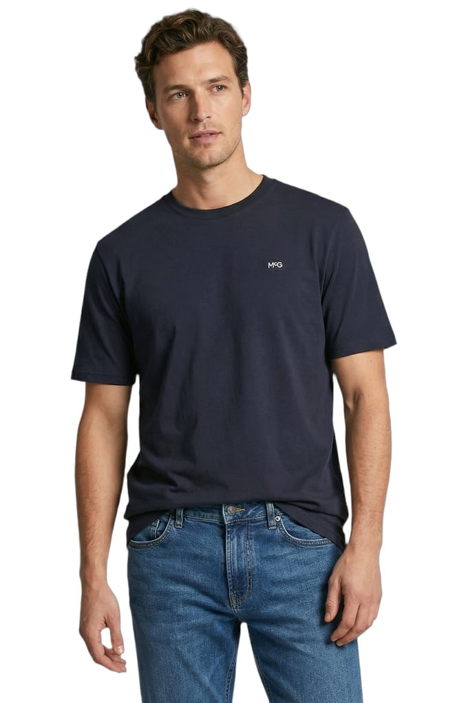 McGregor Essential Mcg Embr T-shirt Navy Taglia: M | Magliette basic Outlet | Uomo | Blu