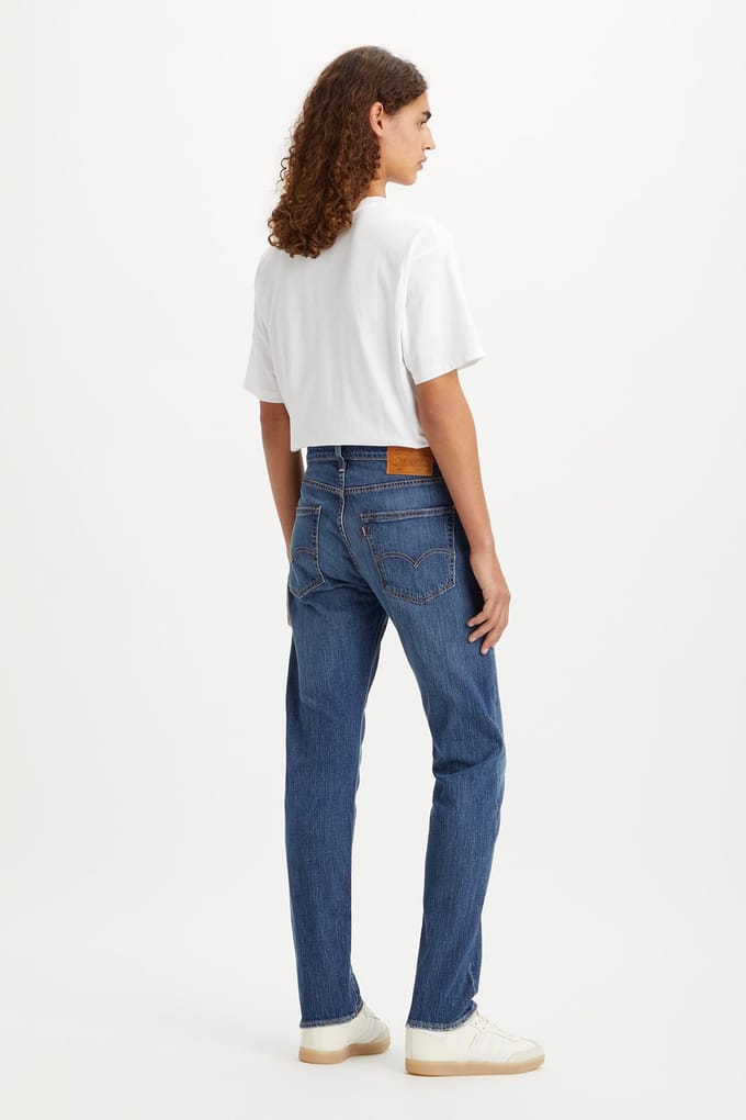 Levi's 502 Taper Medium Indigo Worn In Größe: W29L32 | Straight Jeans Outlet | Herren | Blau