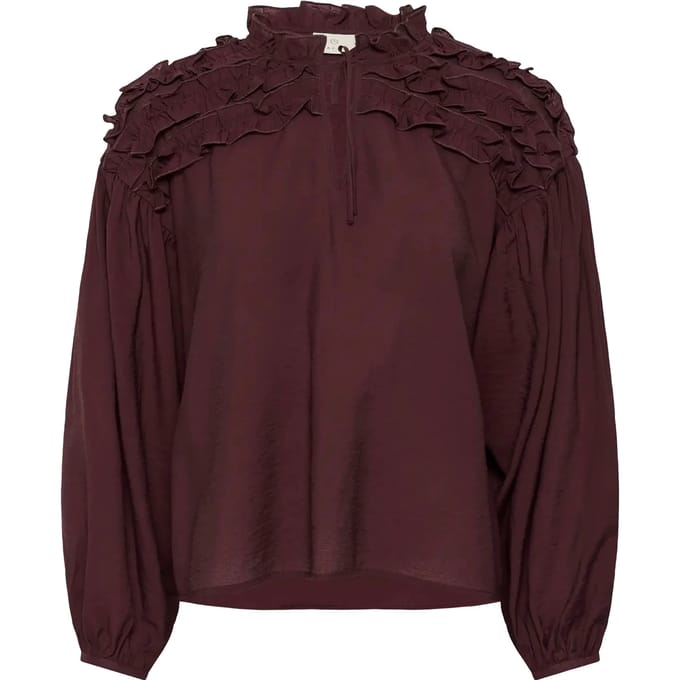 Damesblouse met lange mouwen KAFFE Nicole