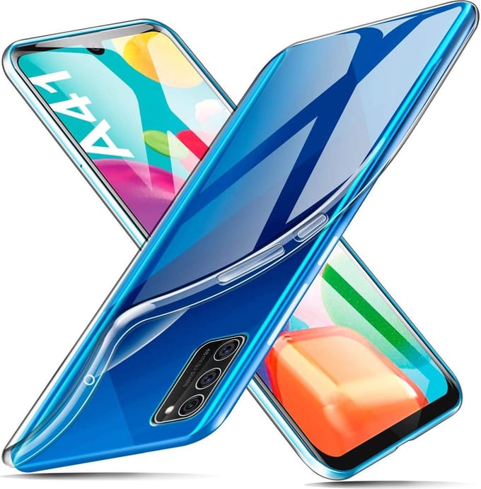 Soft Backcover Hoesje Geschikt voor: Samsung Galaxy A41 - Silicone - Transparant