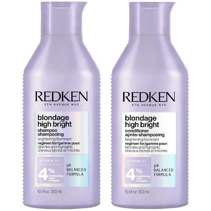 Redken Blondage High Bright Shampoo 300ml + Conditioner 300ml