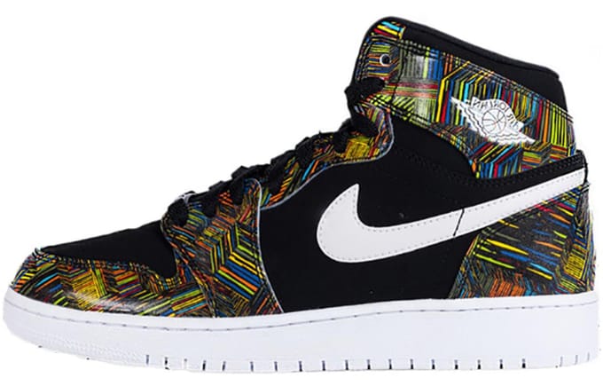 Air Jordan 1 Retro High 'BHM' Gs 739640-045 36.5 black