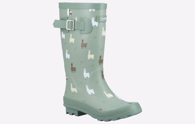 Cotswold Farmyard Junior Rubber Alpaca Wellington Laarzen
