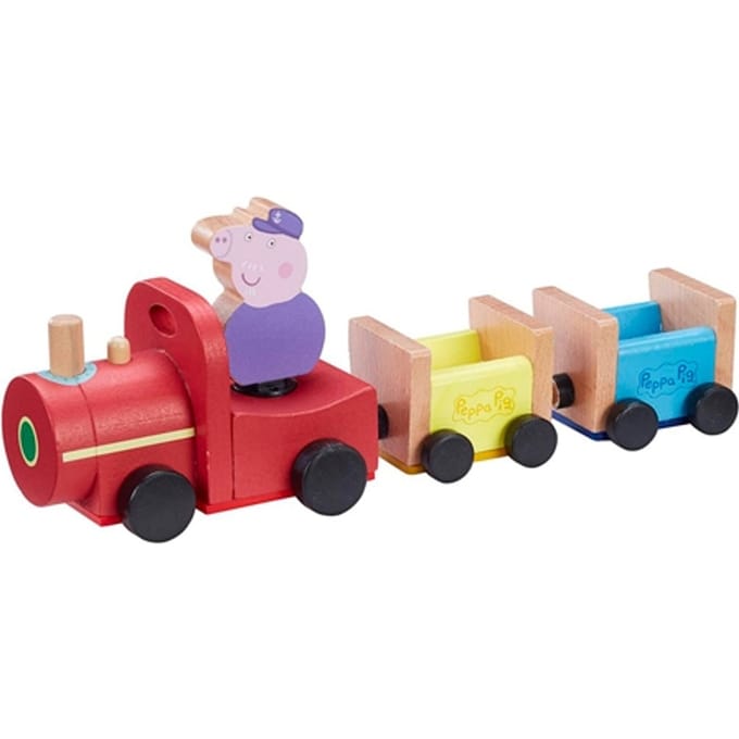 Peppa Pig - Wooden Train and Figure (20-00111)