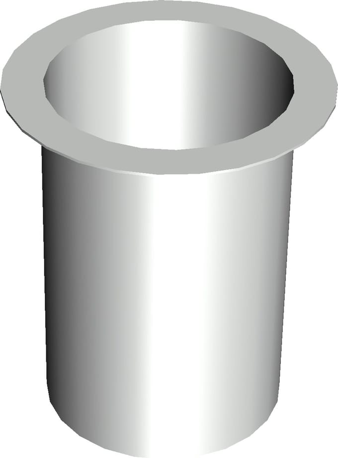 Tapeind Bakgoot | Ø60 mm | 9 Cm