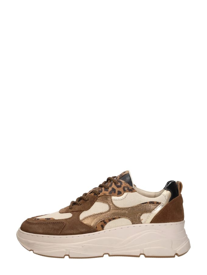 SUB55 Sneakers Laag Sneakers Laag - Donkerbruin - Maat 37