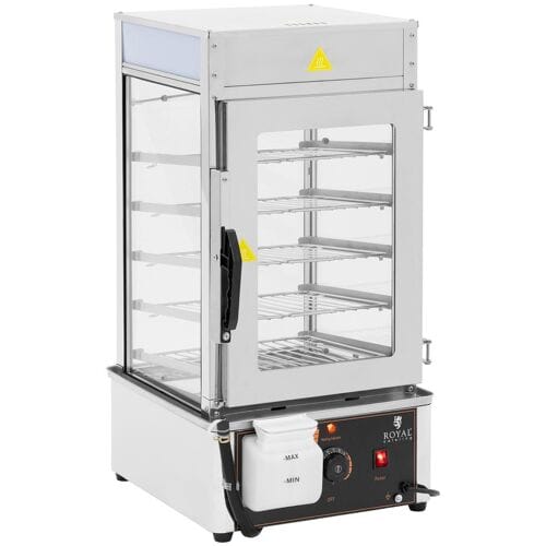 Dumpling stomer - 5 roosters van 30 x 29,5 cm - 30 - 110 °C - Royal Catering RCDS-38/5