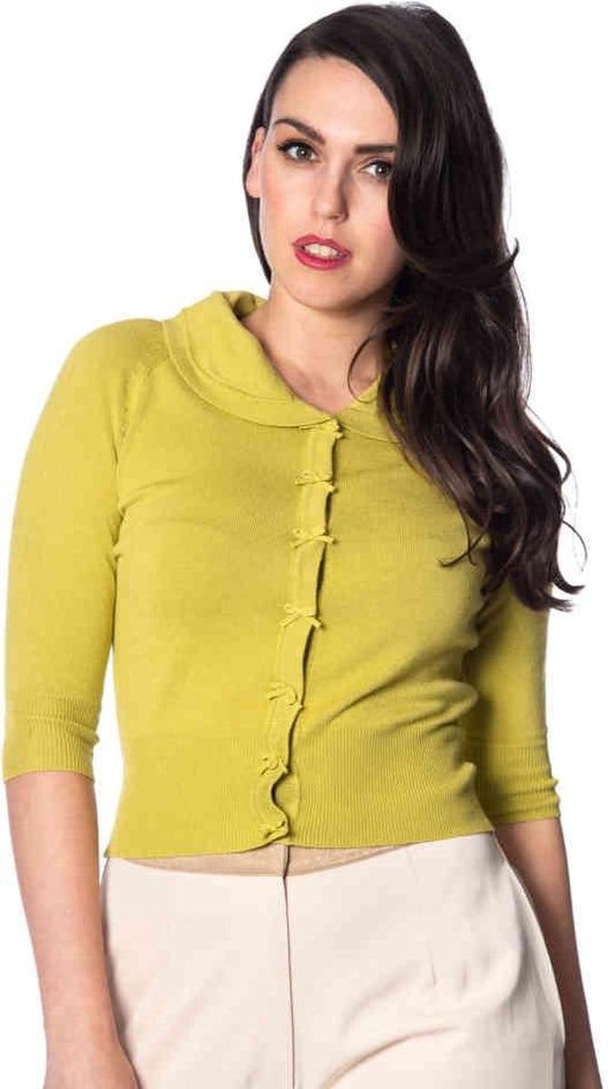Dancing Days - APRIL Cardigan - S - Groen