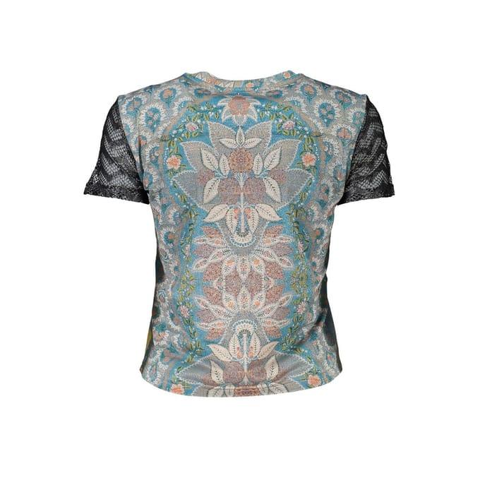 Desigual Azzurro Polyester Dames T-Shirt