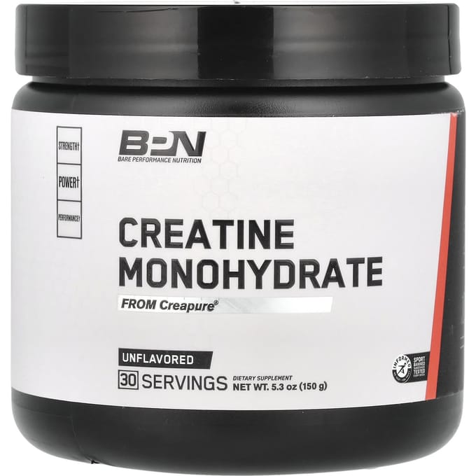 BPN, creatine monohydraat, zonder smaak, 5,3 oz (150 gr)