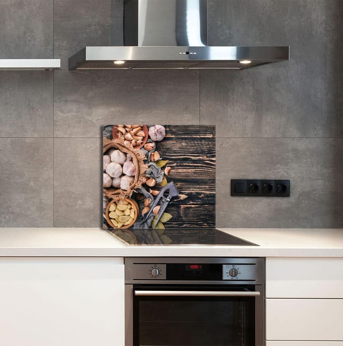 TMK ArtDeko 65x60 Serie - Glazen Spanel - 65x60cm - Veelkleurig