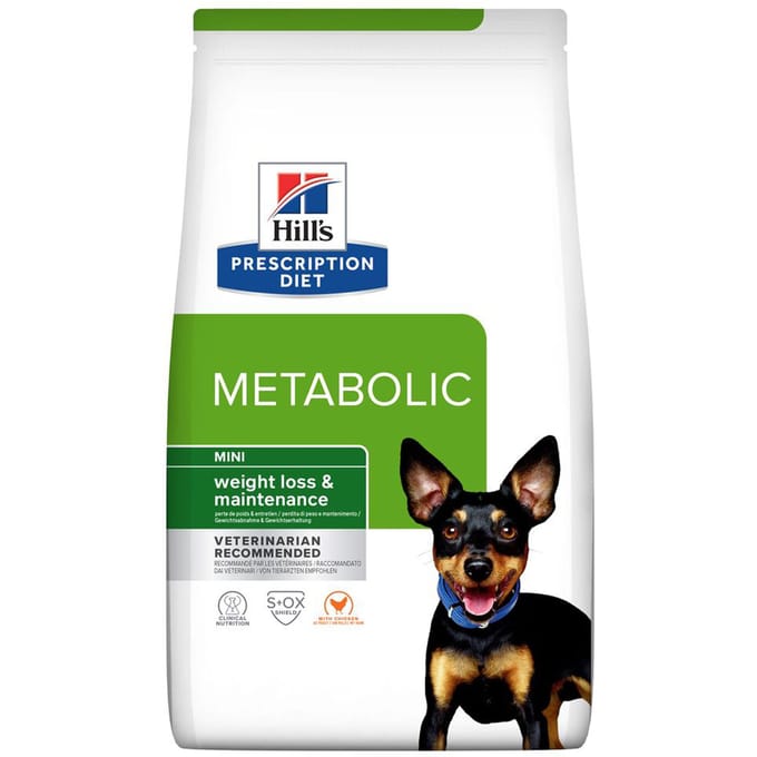 3 kg Canine Metabolic Mini  Hill's Prescription Diet Hondenvoer