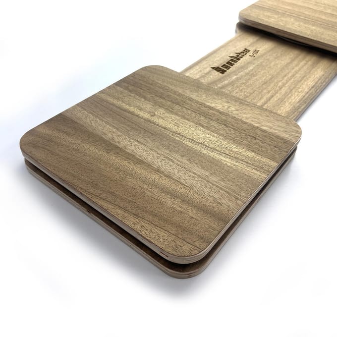 Tennis Power Chain Balansbord Hout Tennisuitrusting Swingtrainer voor Beginner veelkleurig
