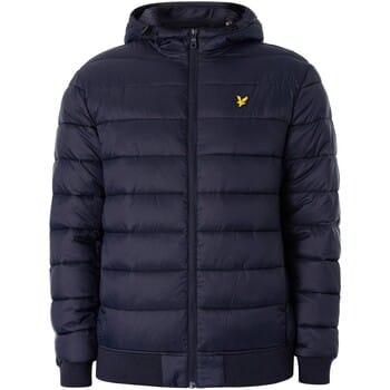 Donker marineblauw gewatteerd gewatteerd jack van Lyle & Scott