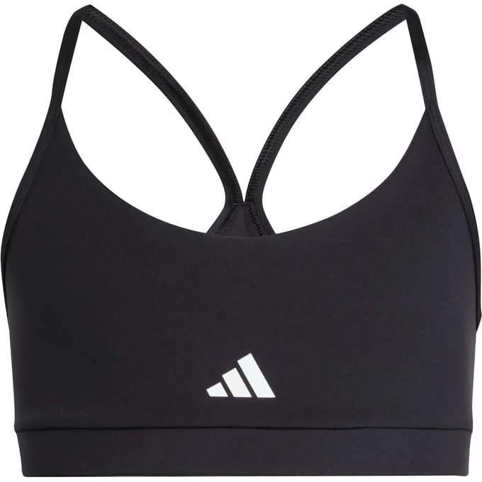 Adidas Sportswear Training Essentials Medium Support Beha Kids - Kinderen - Zwart