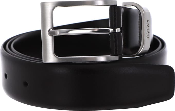 JOOP! Leren Riem Modern Coll. Belt 3,5 CM W85 D`Brown Donkerbruin