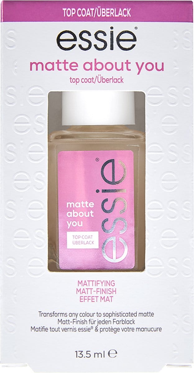 Essie Matte about You Topcoat - Nagelverzorging - 13,5 ml