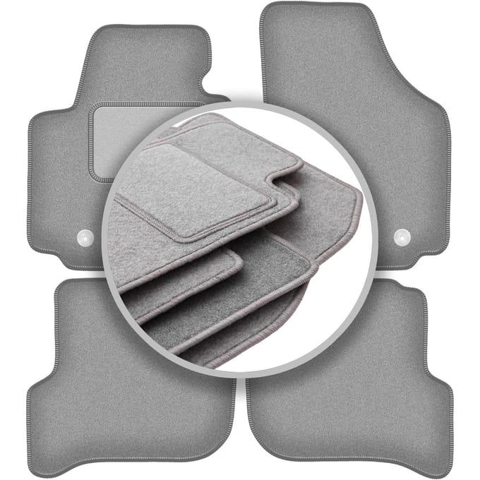 Grijze automatten voor: Seat Altea XL minivan (2006-08.2008)
