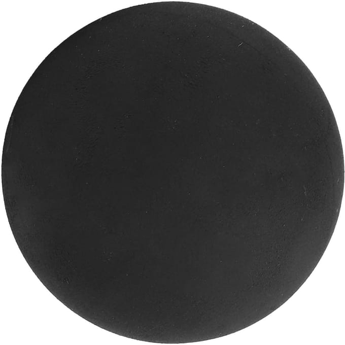 37mm Sport Competitie Squashbal Dubbele Gele Stip Rubberen Squashballen voor Training en Oefening black