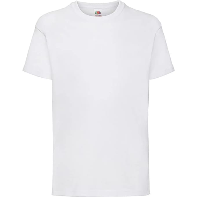 Kinder-T-shirt Fruit of the Loom Valueweight