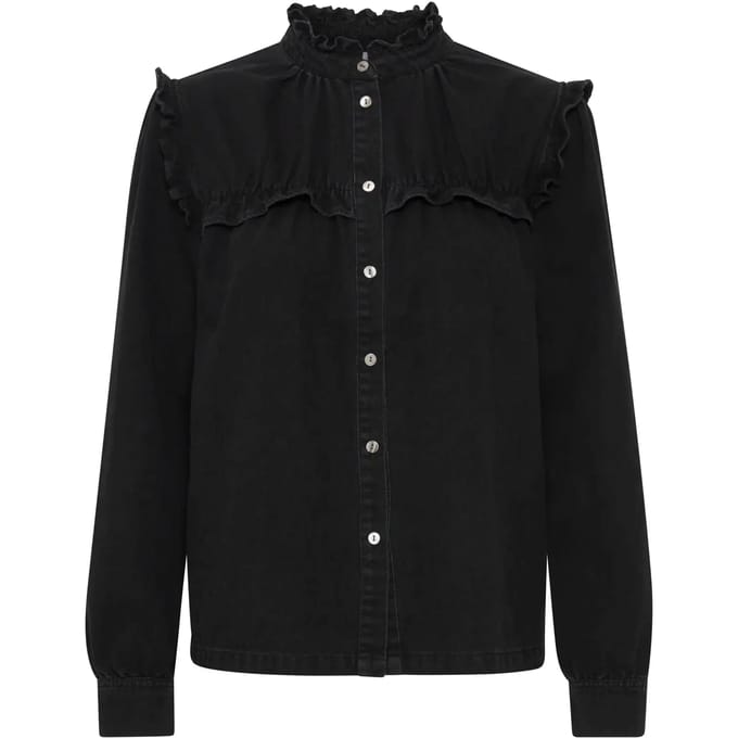 Shirt met ruches voor dames Pulz Jeans Malia