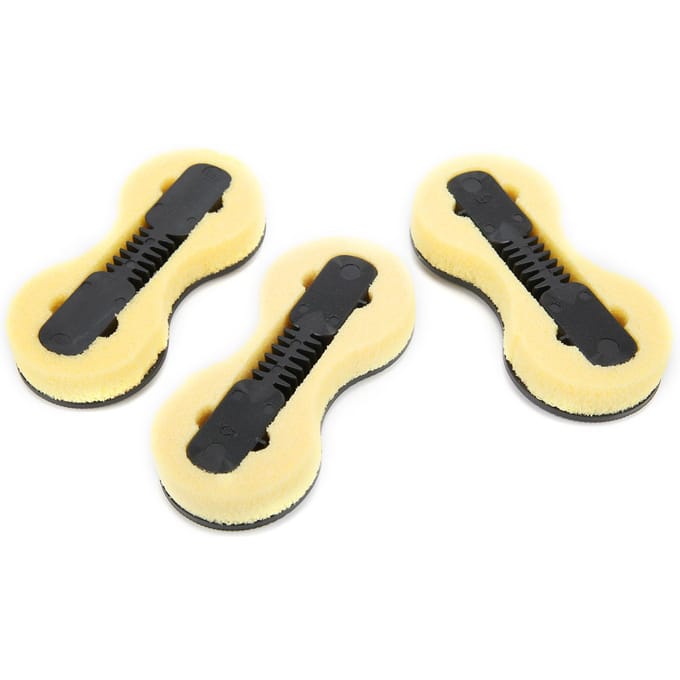 3 Stuks Surfplank Vinnen Box Set 8 Vormige Vinnen Surfplank Pluggen met Vin Sleutel en Schroeven 5 Graden beige