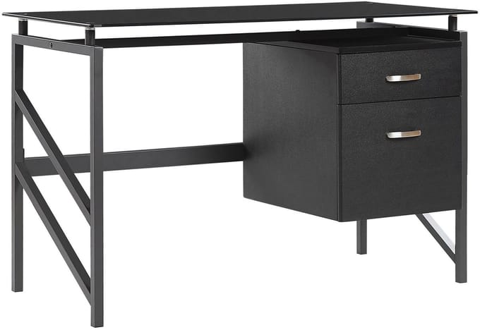 MORITON - Bureau - Zwart - MDF