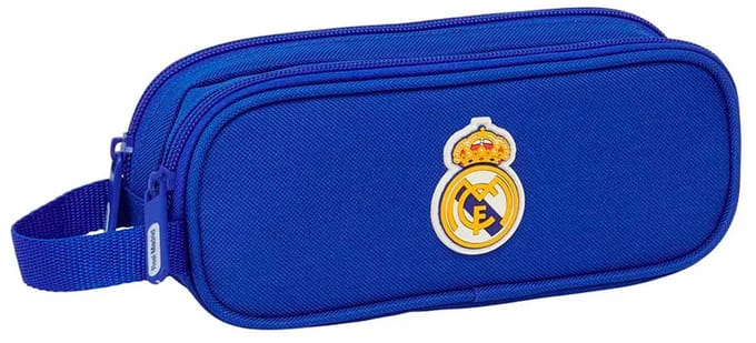Safta Real Madrid 21x8x6 Cm Double Etui Blauw Man