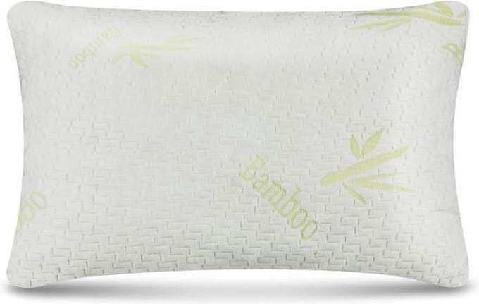 Dreamhouse Bamboo Memory Foam Kussen - Wit - 40x60 cm