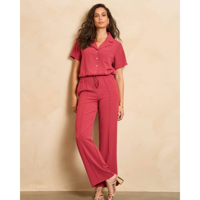 Lofty Manner Broek Trouser Solana Rc35 1 657 Brique Red Dames Maat - S