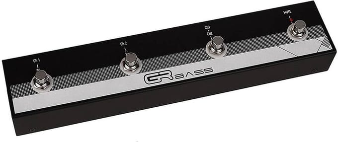 GRBass DUALBOARD voetschakelaar voor DUAL basversterkers