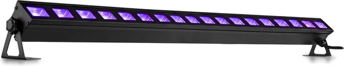 Blacklight - BeamZ BUV183 LED blacklight bar met 18 UV LED's