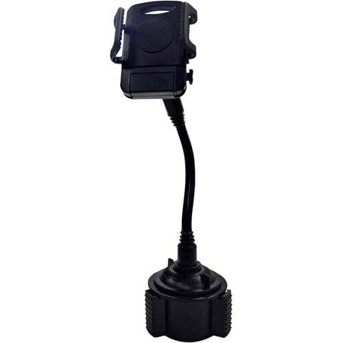 IWH Telefoonhouder voor in de auto 360° draaibaar 55 - 90 mm Bevestigingswijze (auto): Bekerhouder
