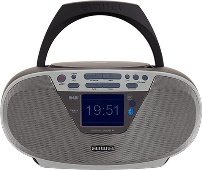 Aiwa BBTU-500DAB/SL Radio met DAB+ - CD -USB - Bluetooth