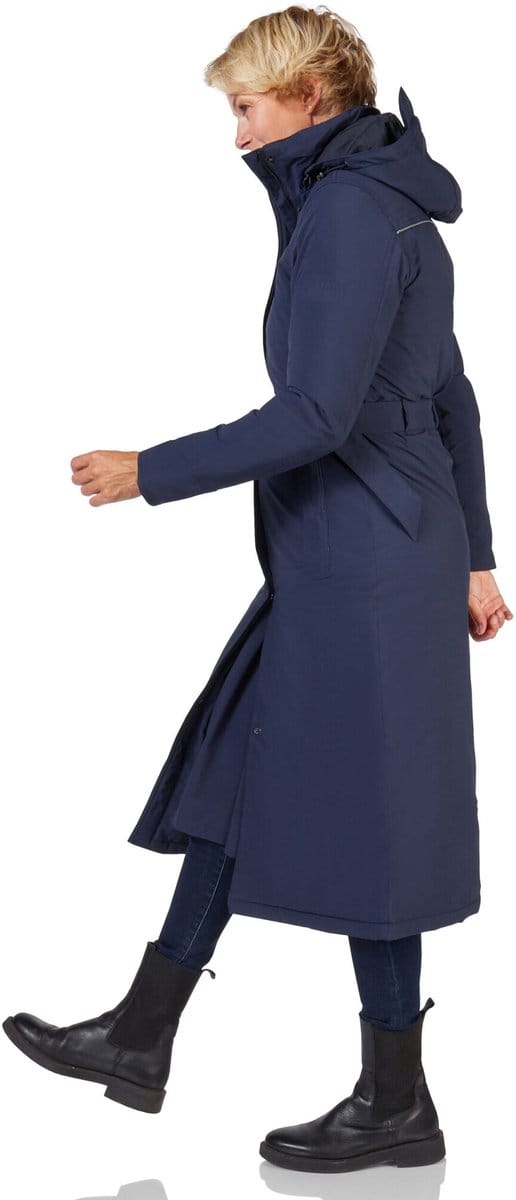 Happy Rainy Days Lange Regenjas Dames Toronto Donkerblauw