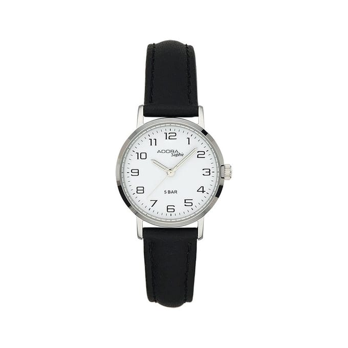 Adora dameshorloge met saffierglas -AS4244