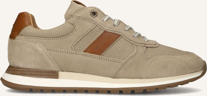 Mazzeltov Madrid Sneakers - Heren - Beige - Maat 43