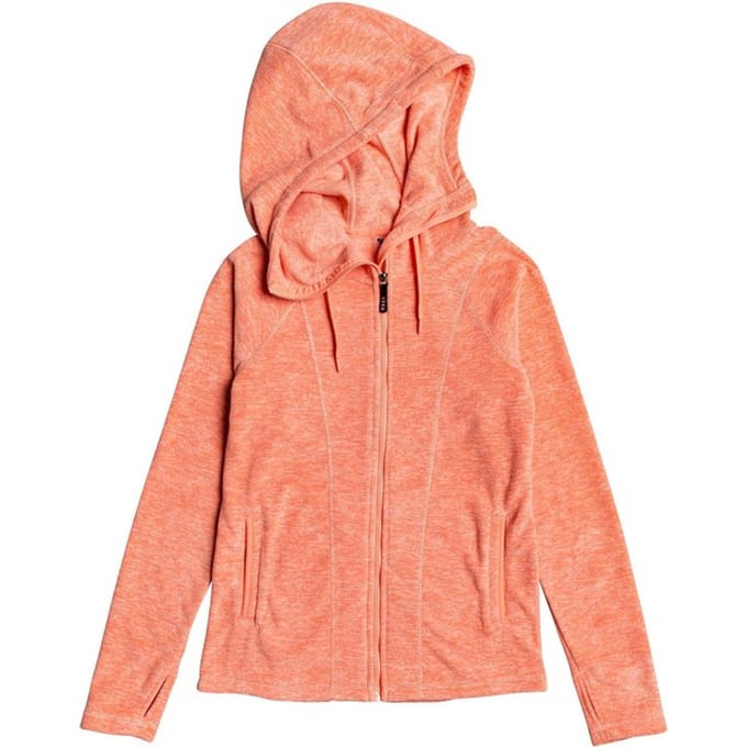 Roxy - Maat M-  Elect Feelin Dames Thermoshirt - Rosarancio