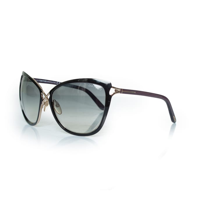 Tom Ford, vlinder Celia zonnebril in paars