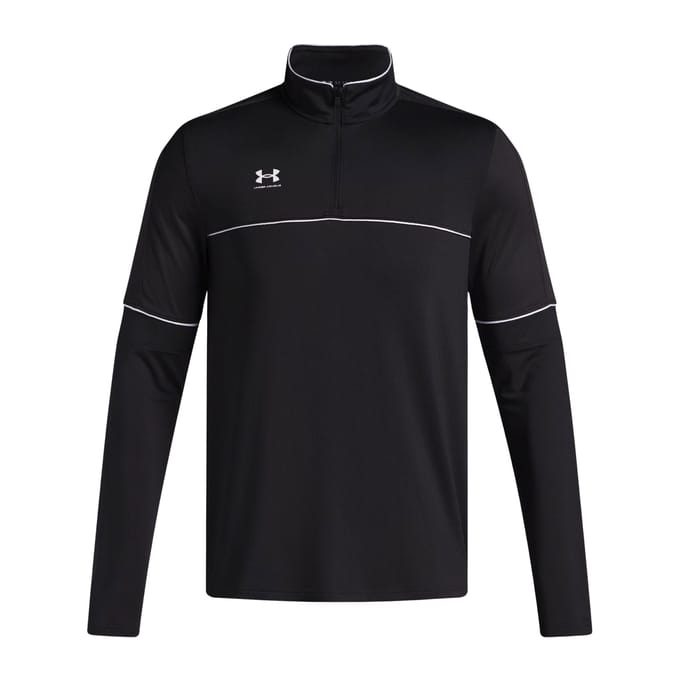 Under Armour UA M Challenger Training QZ Heren Sporttrui - Zwart - Wit