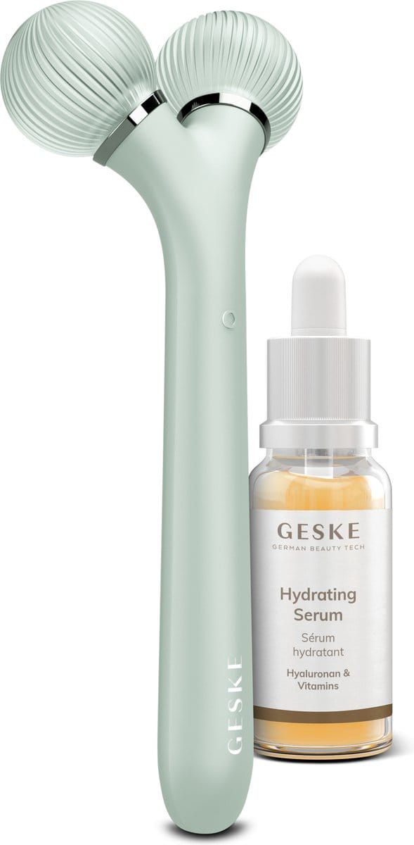 GESKE | SmartAppGuided™ Sonic Facial Roller | 4 in 1 | + gratis cosmetica