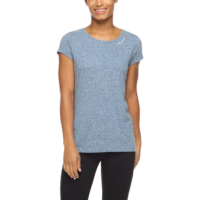 Ragwear shirt mint Blauw Gemêleerd-Xs