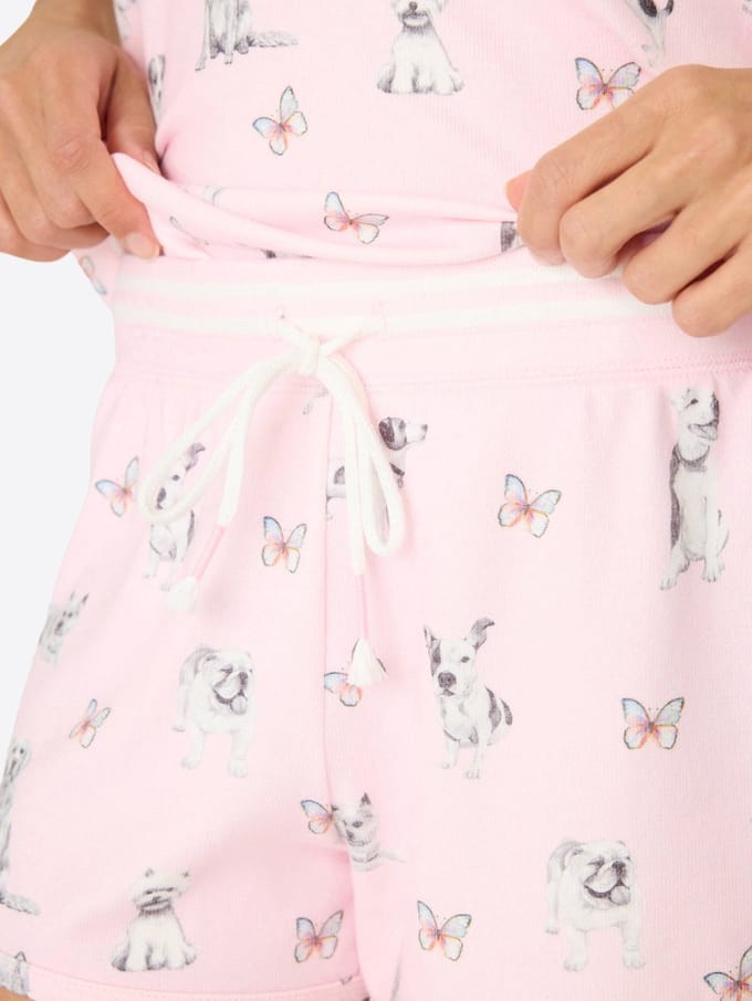 P.J. SALVAGE CO. Pyjamashorts Butterfly Grove