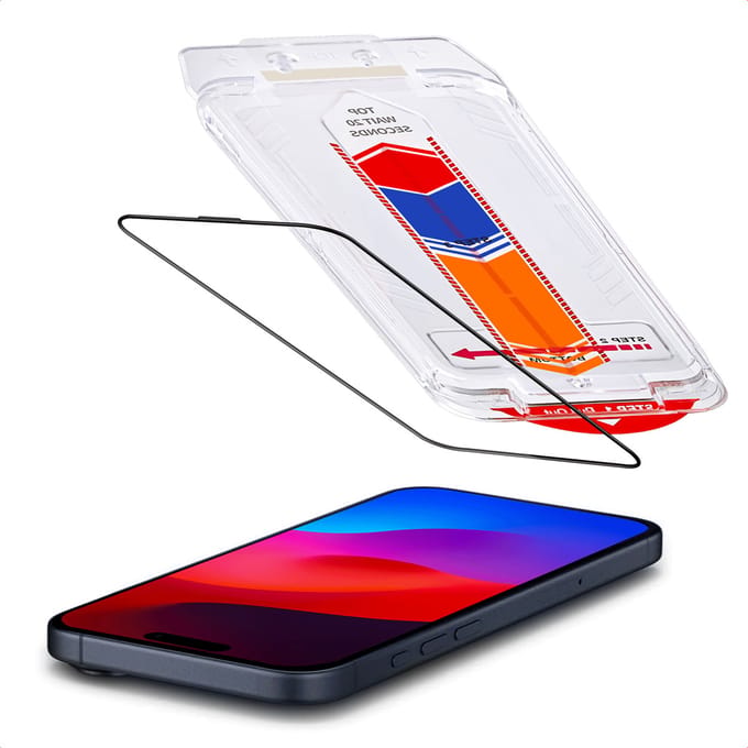 Accezz Screen Protector - Geschikt voor Apple iPhone 17 Pro - Glas Screenprotector met Anti-dust Applicator