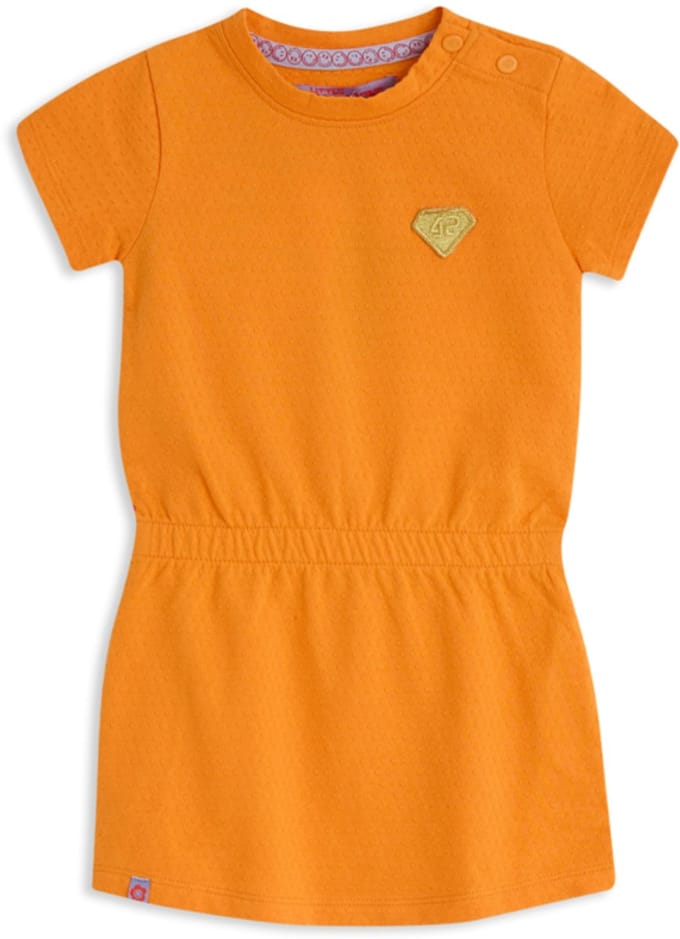 4President-Meisjes jurk Nara- Oranje- Turmeric