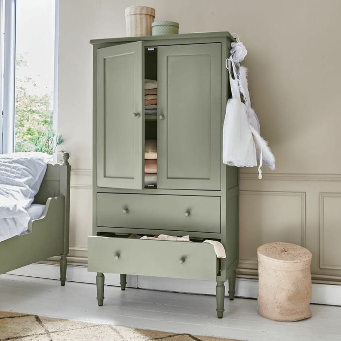 LOBERON Kast Kystlund grijs/groen