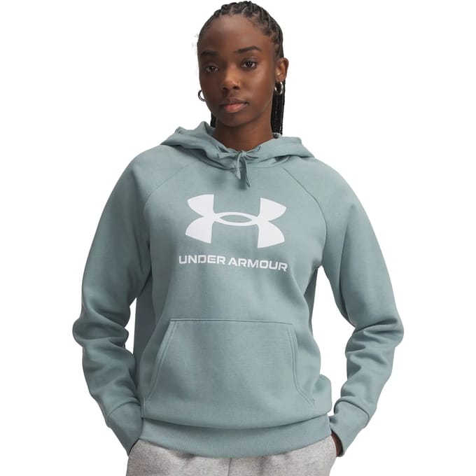 Dames Hoodie Under Armour Rival Fleece Big Logo